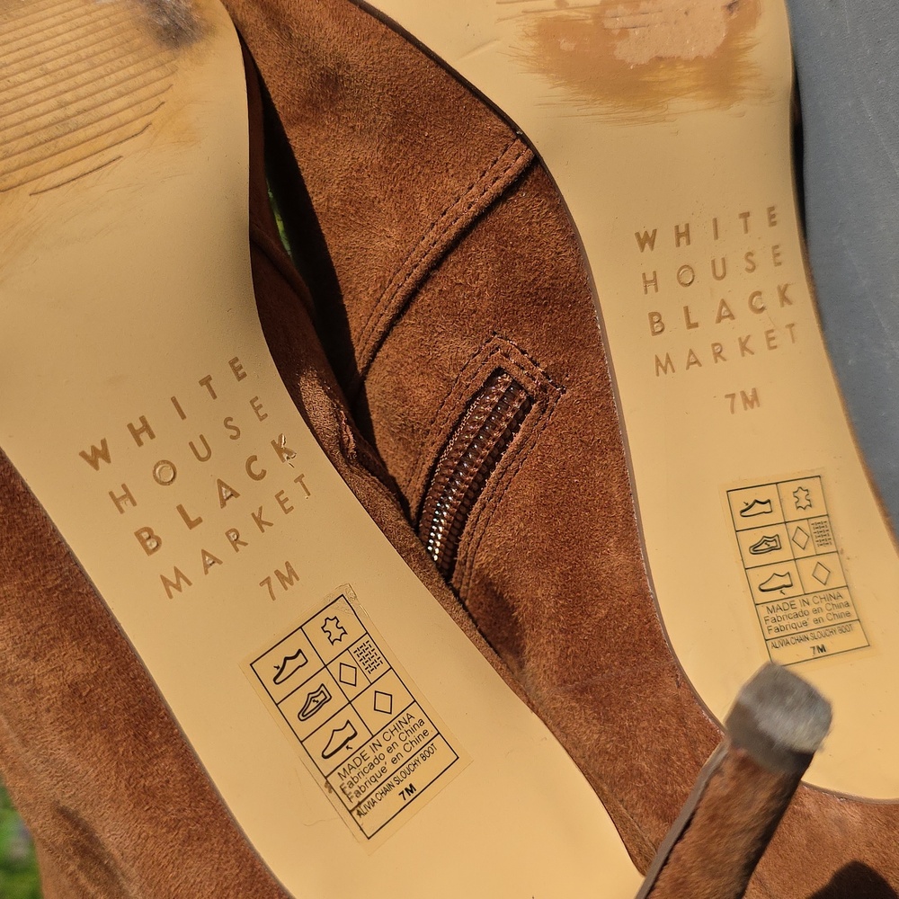 WHBM kneehigh Suede Boot - Picture 9 of 12